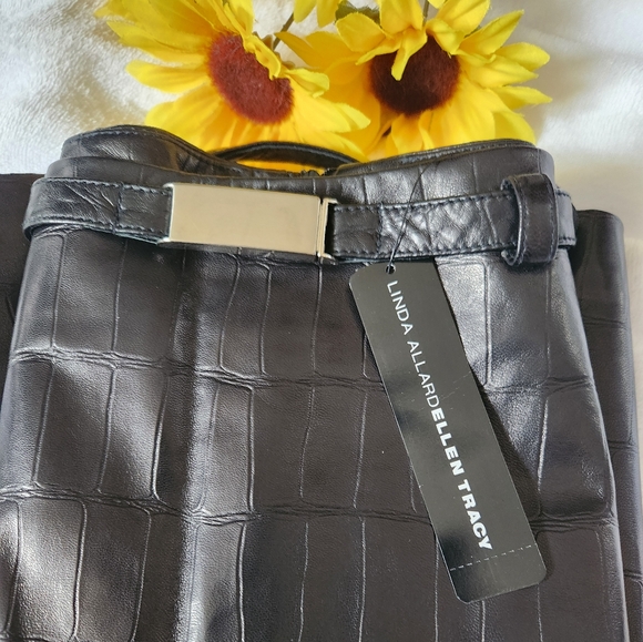 🆕️Linda allard ellen tracy leather Size:10 - Picture 10 of 10